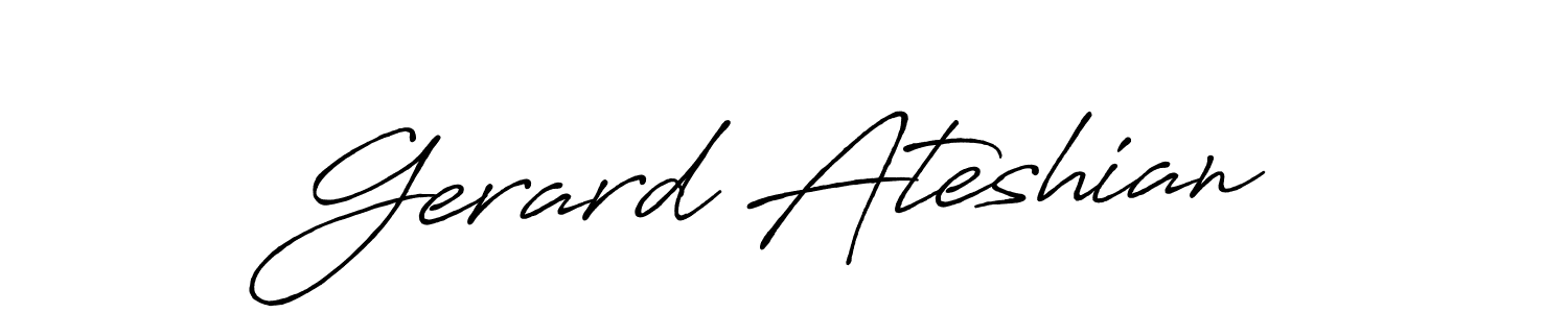 Once you've used our free online signature maker to create your best signature Antro_Vectra_Bolder style, it's time to enjoy all of the benefits that Gerard Ateshian name signing documents. Gerard Ateshian signature style 7 images and pictures png