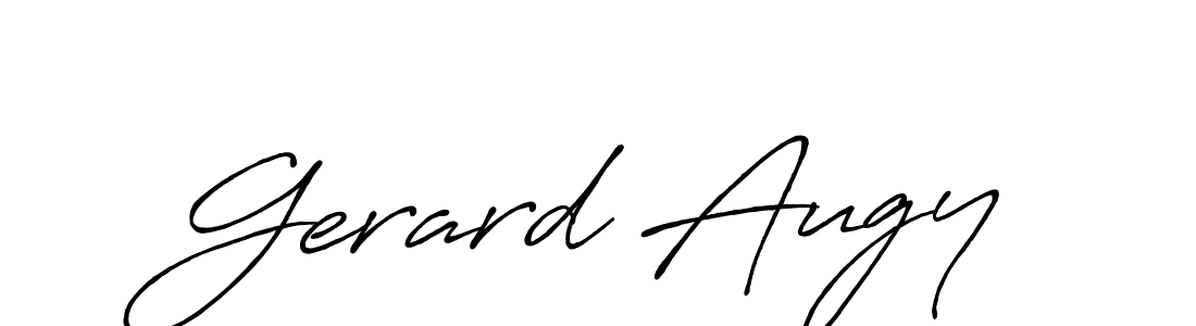 Also we have Gerard Augy name is the best signature style. Create professional handwritten signature collection using Antro_Vectra_Bolder autograph style. Gerard Augy signature style 7 images and pictures png