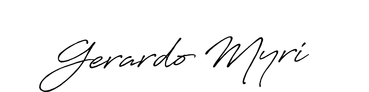 Once you've used our free online signature maker to create your best signature Antro_Vectra_Bolder style, it's time to enjoy all of the benefits that Gerardo Myri name signing documents. Gerardo Myri signature style 7 images and pictures png