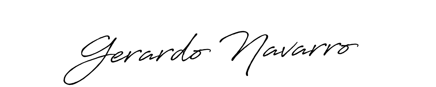 Similarly Antro_Vectra_Bolder is the best handwritten signature design. Signature creator online .You can use it as an online autograph creator for name Gerardo Navarro. Gerardo Navarro signature style 7 images and pictures png