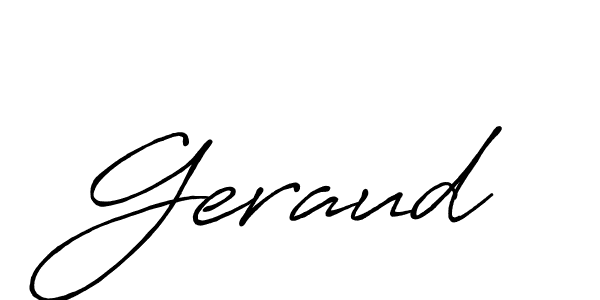 The best way (Antro_Vectra_Bolder) to make a short signature is to pick only two or three words in your name. The name Geraud include a total of six letters. For converting this name. Geraud signature style 7 images and pictures png