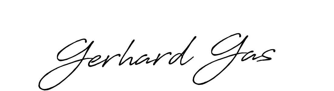 Make a beautiful signature design for name Gerhard Gas. With this signature (Antro_Vectra_Bolder) style, you can create a handwritten signature for free. Gerhard Gas signature style 7 images and pictures png