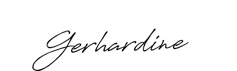 Make a beautiful signature design for name Gerhardine. Use this online signature maker to create a handwritten signature for free. Gerhardine signature style 7 images and pictures png