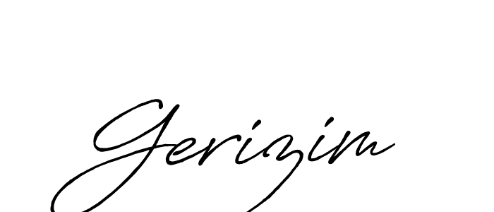 Design your own signature with our free online signature maker. With this signature software, you can create a handwritten (Antro_Vectra_Bolder) signature for name Gerizim. Gerizim signature style 7 images and pictures png