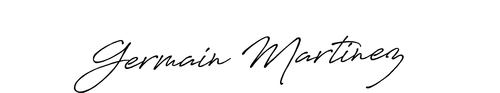 How to make Germain Martinez signature? Antro_Vectra_Bolder is a professional autograph style. Create handwritten signature for Germain Martinez name. Germain Martinez signature style 7 images and pictures png