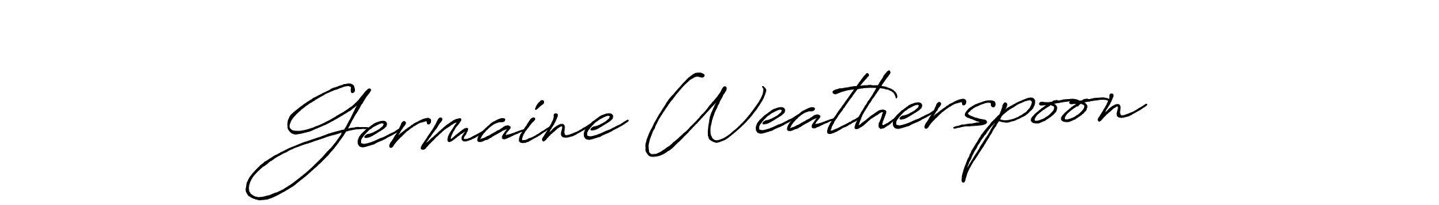 Similarly Antro_Vectra_Bolder is the best handwritten signature design. Signature creator online .You can use it as an online autograph creator for name Germaine Weatherspoon. Germaine Weatherspoon signature style 7 images and pictures png