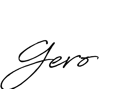 Make a beautiful signature design for name Gero. Use this online signature maker to create a handwritten signature for free. Gero signature style 7 images and pictures png
