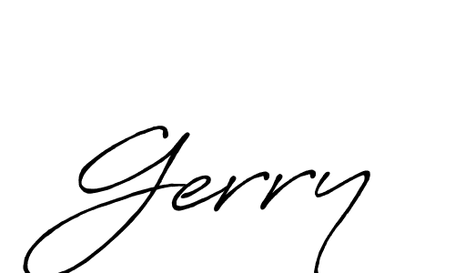 See photos of Gerry official signature by Spectra . Check more albums & portfolios. Read reviews & check more about Antro_Vectra_Bolder font. Gerry signature style 7 images and pictures png