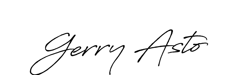 Create a beautiful signature design for name Gerry Asto. With this signature (Antro_Vectra_Bolder) fonts, you can make a handwritten signature for free. Gerry Asto signature style 7 images and pictures png