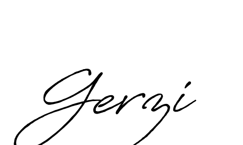 Similarly Antro_Vectra_Bolder is the best handwritten signature design. Signature creator online .You can use it as an online autograph creator for name Gerzi. Gerzi signature style 7 images and pictures png