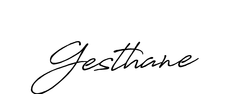 Antro_Vectra_Bolder is a professional signature style that is perfect for those who want to add a touch of class to their signature. It is also a great choice for those who want to make their signature more unique. Get Gesthane name to fancy signature for free. Gesthane signature style 7 images and pictures png