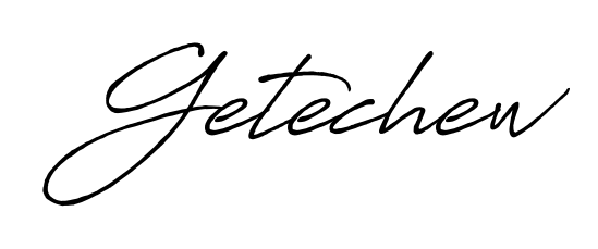 Give your name Getechew an exquisite flair with the Antro_Vectra_Bolder script font. Ideal for contracts, resumes, and formal letterheads. Getechew signature style 7 images and pictures png
