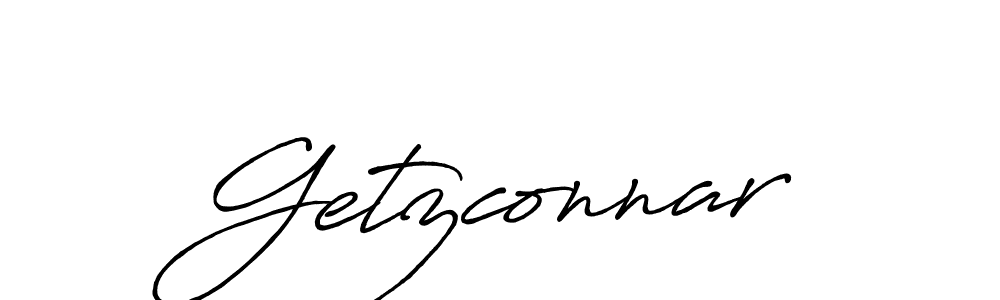 Design your own signature with our free online signature maker. With this signature software, you can create a handwritten (Antro_Vectra_Bolder) signature for name Getzconnar. Getzconnar signature style 7 images and pictures png