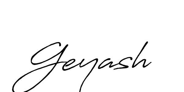 The best way (Antro_Vectra_Bolder) to make a short signature is to pick only two or three words in your name. The name Geyash include a total of six letters. For converting this name. Geyash signature style 7 images and pictures png