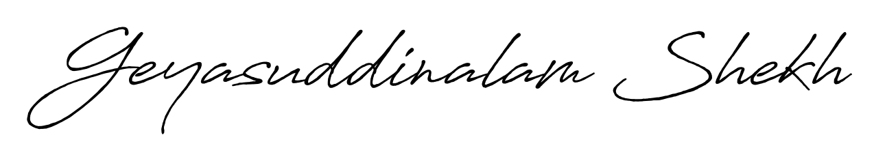 Make a beautiful signature design for name Geyasuddinalam Shekh. With this signature (Antro_Vectra_Bolder) style, you can create a handwritten signature for free. Geyasuddinalam Shekh signature style 7 images and pictures png