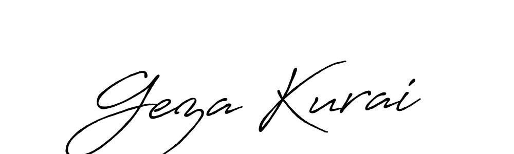 Once you've used our free online signature maker to create your best signature Antro_Vectra_Bolder style, it's time to enjoy all of the benefits that Geza Kurai name signing documents. Geza Kurai signature style 7 images and pictures png