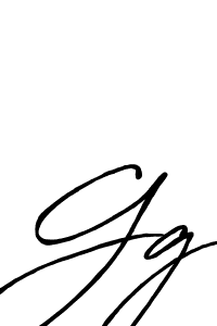 if you are searching for the best signature style for your name Gg. so please give up your signature search. here we have designed multiple signature styles  using Antro_Vectra_Bolder. Gg signature style 7 images and pictures png