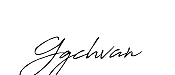 Create a beautiful signature design for name Ggchvan. With this signature (Antro_Vectra_Bolder) fonts, you can make a handwritten signature for free. Ggchvan signature style 7 images and pictures png