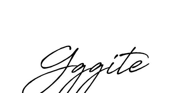 Also we have Gggite name is the best signature style. Create professional handwritten signature collection using Antro_Vectra_Bolder autograph style. Gggite signature style 7 images and pictures png