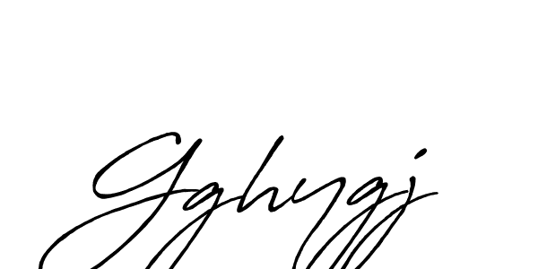 How to make Gghygj name signature. Use Antro_Vectra_Bolder style for creating short signs online. This is the latest handwritten sign. Gghygj signature style 7 images and pictures png