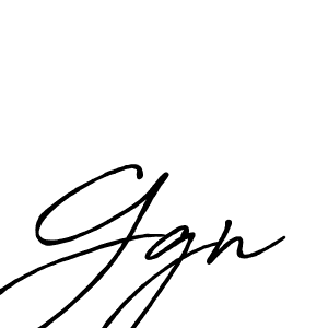 Also we have Ggn name is the best signature style. Create professional handwritten signature collection using Antro_Vectra_Bolder autograph style. Ggn signature style 7 images and pictures png