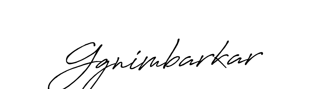 How to make Ggnimbarkar signature? Antro_Vectra_Bolder is a professional autograph style. Create handwritten signature for Ggnimbarkar name. Ggnimbarkar signature style 7 images and pictures png