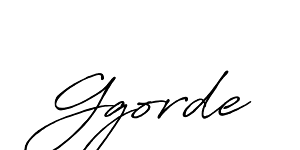 Create a beautiful signature design for name Ggorde. With this signature (Antro_Vectra_Bolder) fonts, you can make a handwritten signature for free. Ggorde signature style 7 images and pictures png