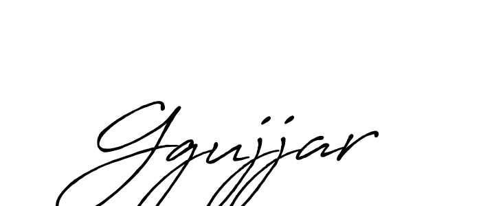 Design your own signature with our free online signature maker. With this signature software, you can create a handwritten (Antro_Vectra_Bolder) signature for name Ggujjar. Ggujjar signature style 7 images and pictures png