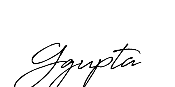 Create a beautiful signature design for name Ggupta. With this signature (Antro_Vectra_Bolder) fonts, you can make a handwritten signature for free. Ggupta signature style 7 images and pictures png