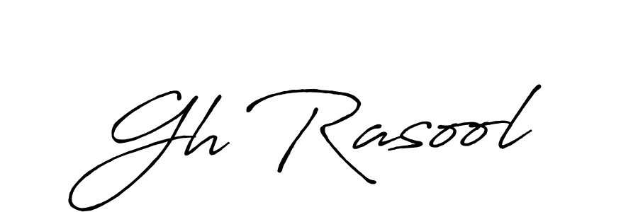 How to Draw Gh Rasool signature style? Antro_Vectra_Bolder is a latest design signature styles for name Gh Rasool. Gh Rasool signature style 7 images and pictures png
