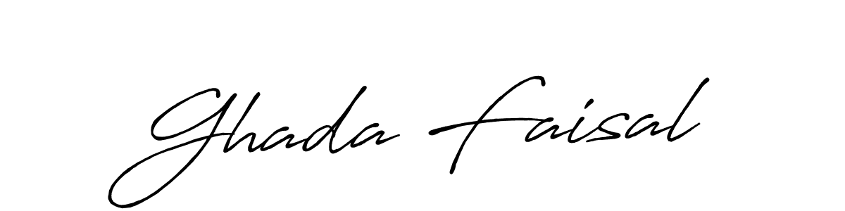 if you are searching for the best signature style for your name Ghada Faisal. so please give up your signature search. here we have designed multiple signature styles  using Antro_Vectra_Bolder. Ghada Faisal signature style 7 images and pictures png