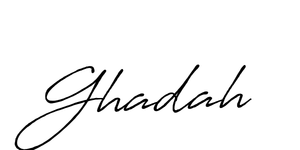 Also You can easily find your signature by using the search form. We will create Ghadah name handwritten signature images for you free of cost using Antro_Vectra_Bolder sign style. Ghadah signature style 7 images and pictures png