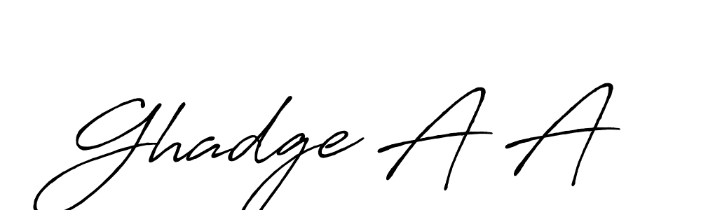 Also You can easily find your signature by using the search form. We will create Ghadge A A name handwritten signature images for you free of cost using Antro_Vectra_Bolder sign style. Ghadge A A signature style 7 images and pictures png