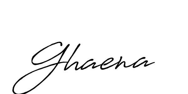 Use a signature maker to create a handwritten signature online. With this signature software, you can design (Antro_Vectra_Bolder) your own signature for name Ghaena. Ghaena signature style 7 images and pictures png