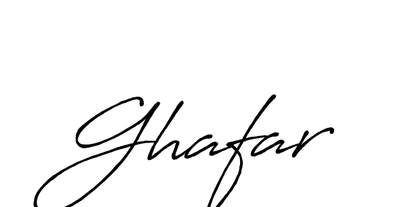 Use a signature maker to create a handwritten signature online. With this signature software, you can design (Antro_Vectra_Bolder) your own signature for name Ghafar. Ghafar signature style 7 images and pictures png