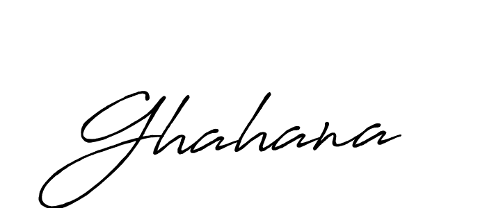 You should practise on your own different ways (Antro_Vectra_Bolder) to write your name (Ghahana) in signature. don't let someone else do it for you. Ghahana signature style 7 images and pictures png