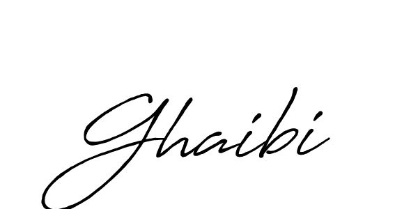 Also we have Ghaibi name is the best signature style. Create professional handwritten signature collection using Antro_Vectra_Bolder autograph style. Ghaibi signature style 7 images and pictures png