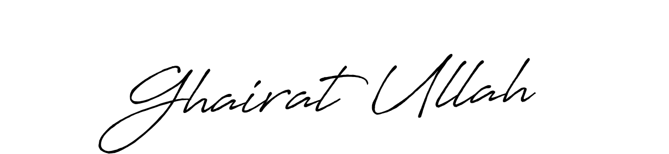 How to Draw Ghairat Ullah signature style? Antro_Vectra_Bolder is a latest design signature styles for name Ghairat Ullah. Ghairat Ullah signature style 7 images and pictures png