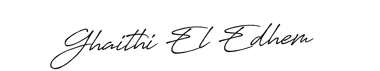 You should practise on your own different ways (Antro_Vectra_Bolder) to write your name (Ghaithi El Edhem) in signature. don't let someone else do it for you. Ghaithi El Edhem signature style 7 images and pictures png