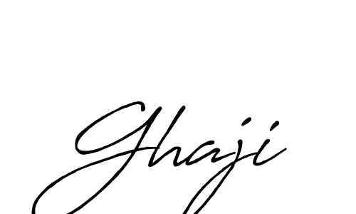 Create a beautiful signature design for name Ghaji. With this signature (Antro_Vectra_Bolder) fonts, you can make a handwritten signature for free. Ghaji signature style 7 images and pictures png