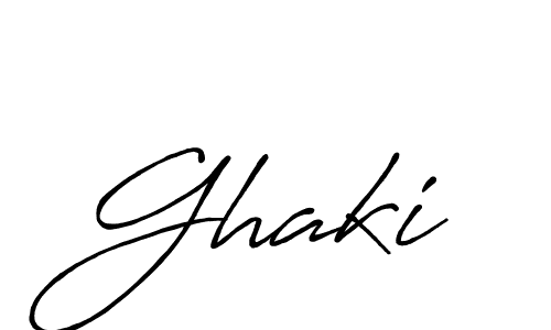 How to make Ghaki name signature. Use Antro_Vectra_Bolder style for creating short signs online. This is the latest handwritten sign. Ghaki signature style 7 images and pictures png