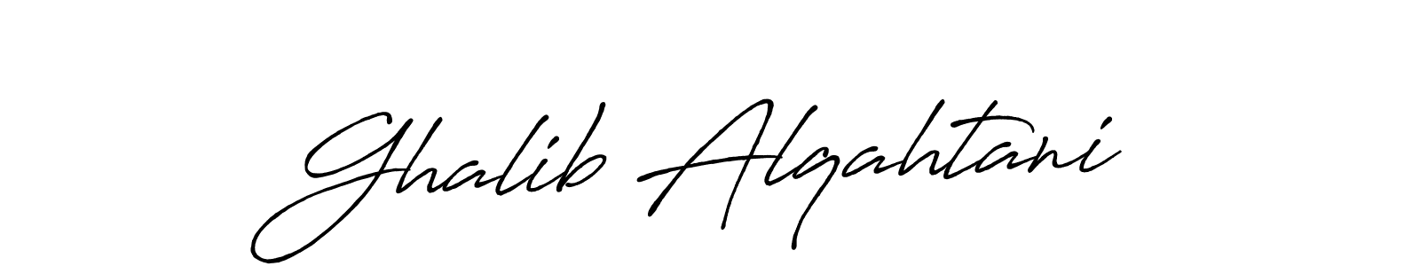 Once you've used our free online signature maker to create your best signature Antro_Vectra_Bolder style, it's time to enjoy all of the benefits that Ghalib Alqahtani name signing documents. Ghalib Alqahtani signature style 7 images and pictures png