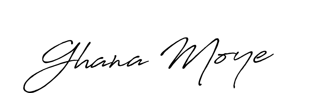 Also we have Ghana Moye name is the best signature style. Create professional handwritten signature collection using Antro_Vectra_Bolder autograph style. Ghana Moye signature style 7 images and pictures png