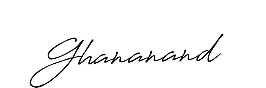 Also You can easily find your signature by using the search form. We will create Ghananand name handwritten signature images for you free of cost using Antro_Vectra_Bolder sign style. Ghananand signature style 7 images and pictures png