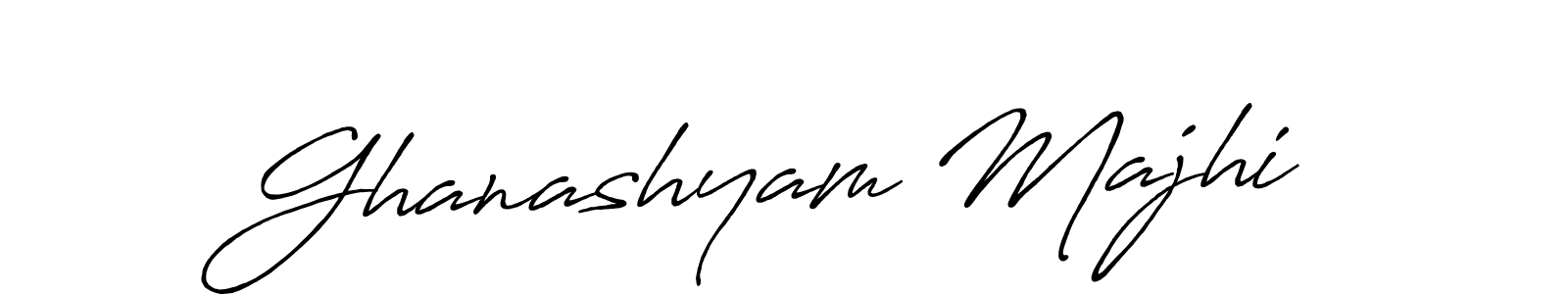You should practise on your own different ways (Antro_Vectra_Bolder) to write your name (Ghanashyam Majhi) in signature. don't let someone else do it for you. Ghanashyam Majhi signature style 7 images and pictures png