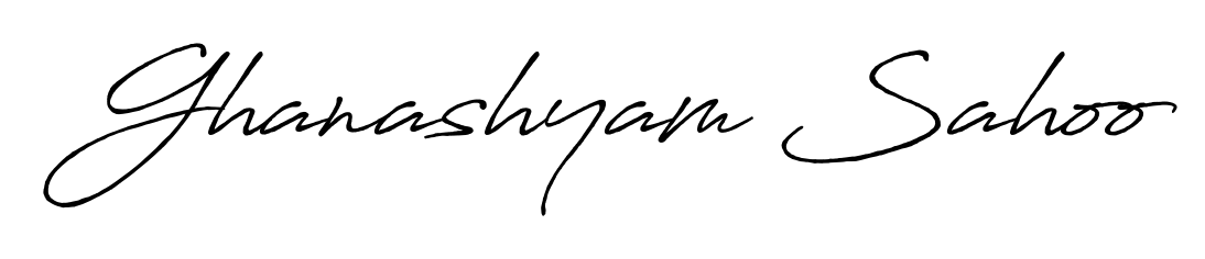 Make a beautiful signature design for name Ghanashyam Sahoo. Use this online signature maker to create a handwritten signature for free. Ghanashyam Sahoo signature style 7 images and pictures png