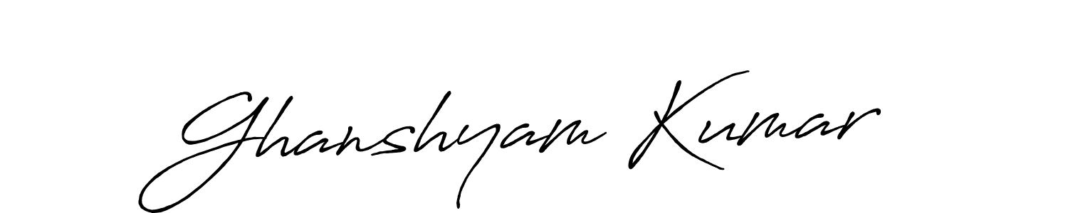 Also You can easily find your signature by using the search form. We will create Ghanshyam Kumar name handwritten signature images for you free of cost using Antro_Vectra_Bolder sign style. Ghanshyam Kumar signature style 7 images and pictures png