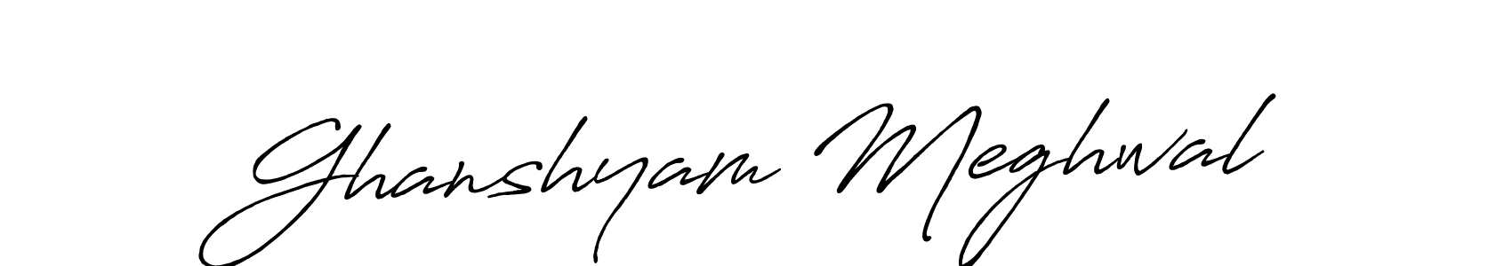 if you are searching for the best signature style for your name Ghanshyam Meghwal. so please give up your signature search. here we have designed multiple signature styles  using Antro_Vectra_Bolder. Ghanshyam Meghwal signature style 7 images and pictures png