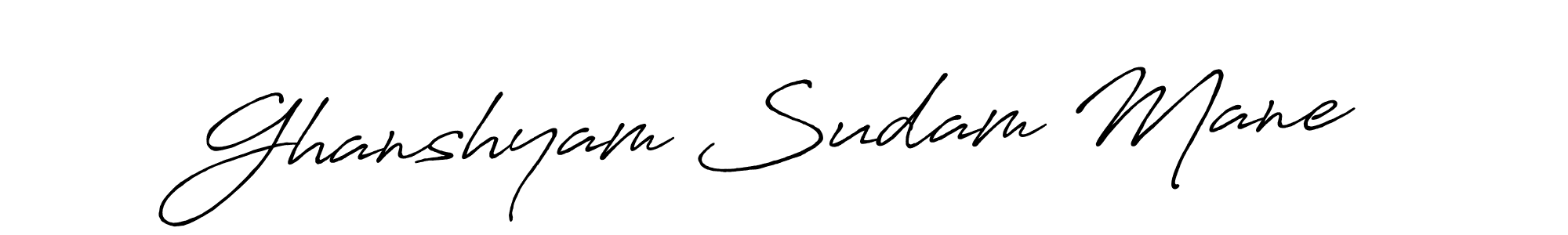 Check out images of Autograph of Ghanshyam Sudam Mane name. Actor Ghanshyam Sudam Mane Signature Style. Antro_Vectra_Bolder is a professional sign style online. Ghanshyam Sudam Mane signature style 7 images and pictures png