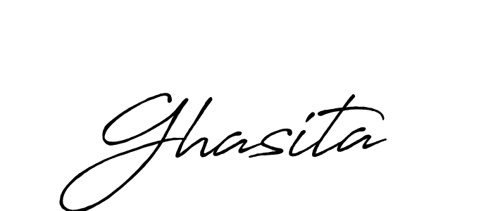 The best way (Antro_Vectra_Bolder) to make a short signature is to pick only two or three words in your name. The name Ghasita include a total of six letters. For converting this name. Ghasita signature style 7 images and pictures png